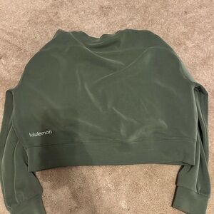 lululemon athletica Forest Green Sweatshirt